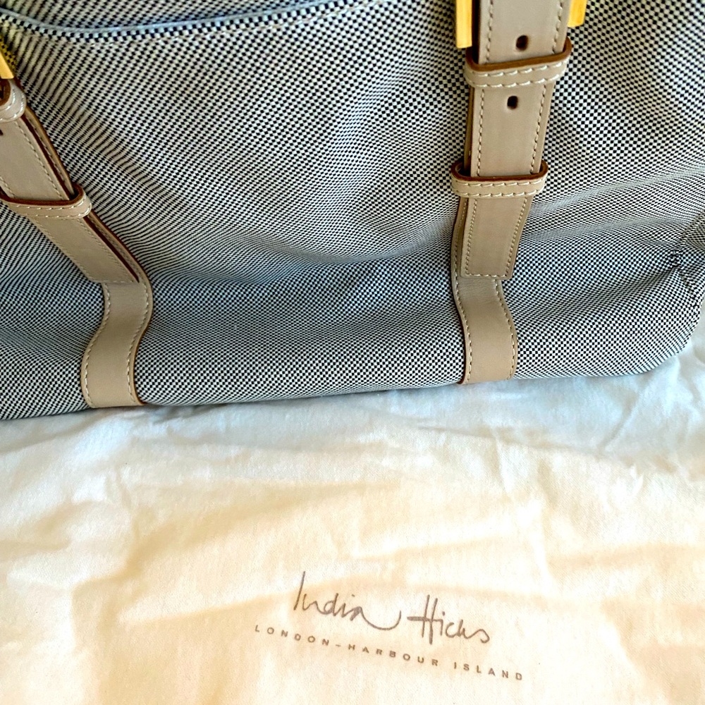 India Hicks Canvas Shoulder Bag